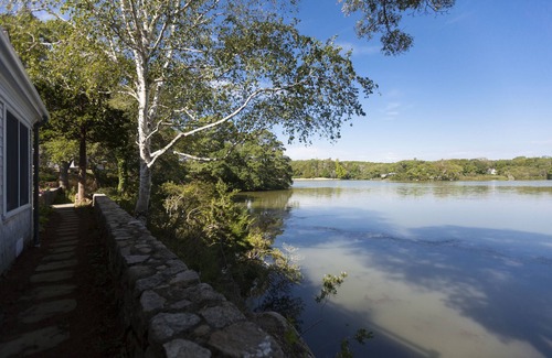 Falmouth House | Luxury living - downtown Falmouth (Moors)-with tennis & private beach, pondfront