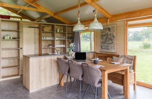 Municipality of Haaksbergen Other | Luxury Lodge in Reesprong with Garden Fire Pit