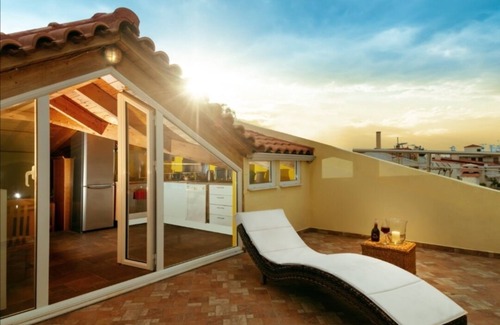 Kato Diminio Apartment | Luxury Loft - Diamante beachfront suites