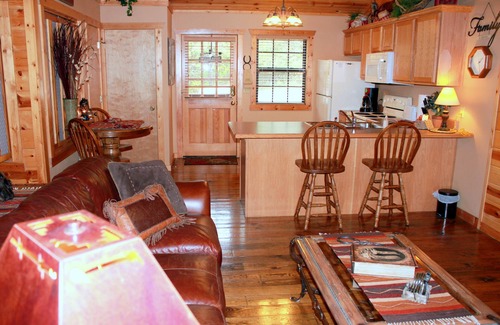 Branson Cabin | Luxury Log Cabin - Fireplace - Bath - WIFI - Cable - Porch - Pool - Resort