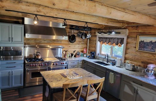 Buena Vista House | Luxury Log Home at Foot of Mt. Princeton