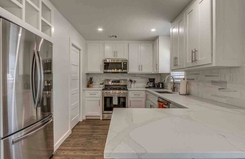Central Oklahoma City House | Luxury Modern 3BR - Private Primary Suite!