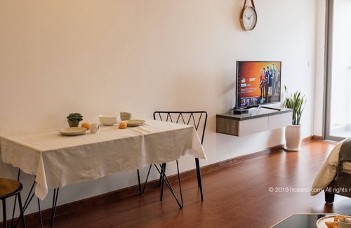 Bach Dang Riverside Apartment | LUXURY MODERN STUDIO - FREE Gym&Infinity Pool Masteri Millennium