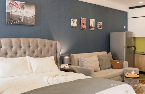 Bach Dang Riverside Apartment | LUXURY MODERN STUDIO - FREE Gym&Infinity Pool Masteri Millennium