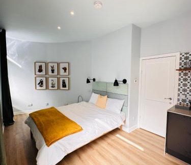 Bonnington Apartment | Luxury Modern Studio l Central Edinburgh l Pet Friendly
