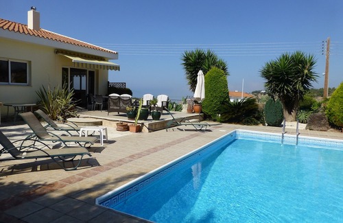 Pissouri Villa | Luxury Modern Villa In Pissouri Village-Limassol w/Private Pool & Gardens