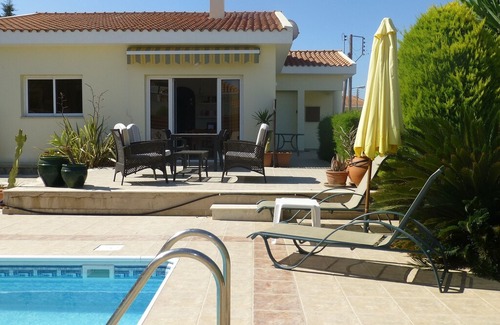 Pissouri Villa | Luxury Modern Villa In Pissouri Village-Limassol w/Private Pool & Gardens