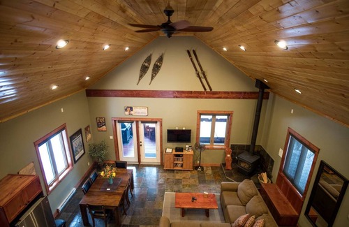 Golden House | Luxury Mountain Cabin with a Hot Tub near Golden, British Columbia