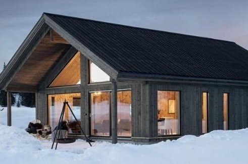 Gol Municipality House | Luxury Mountain Cabin Modern and Stylish