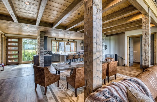 Ellijay Cabin | Luxury Mountain Retreat with Hot Tub, Sauna, and Theater