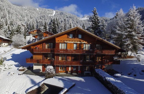 Villars-sur-Ollon Apartment | Luxury Moutainside Chalet with Stunning Views