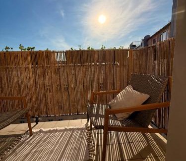 Nove Mesto Apartment | Luxury New Apartment with Balcony Steps from Wenceslas Square