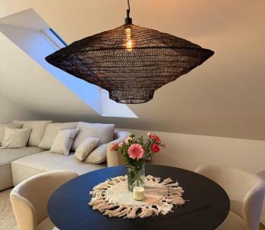 Nove Mesto Apartment | Luxury New Apartment with Balcony Steps from Wenceslas Square