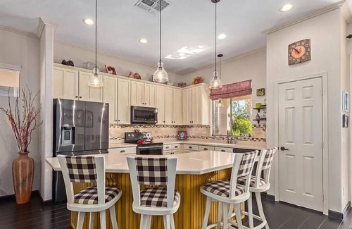 Augusta Ranch House | Luxury Oasis: Pool, Hot Tub & Firepit 4 Bedroom Home by RedAwning