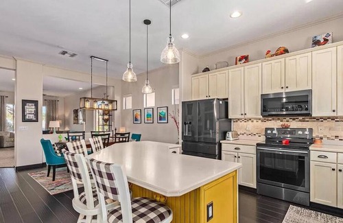 Augusta Ranch House | Luxury Oasis: Pool, Hot Tub & Firepit 4 Bedroom Home by RedAwning