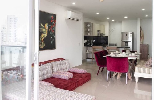 Bocagrande Apartment | Luxury Ocean View Apartment by Huespedia 1608