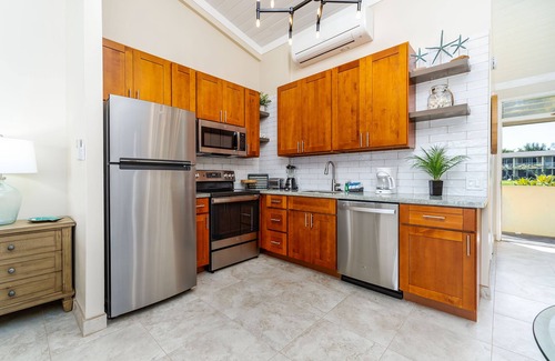 Napili Condo | Luxury Oceanfront Studio at Napili Shores, View of Lanai and Molokai A203