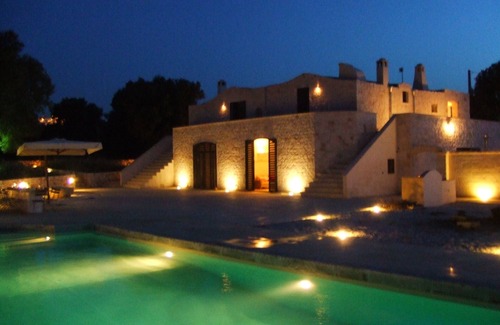 Ostuni House | Luxury olive mill with heated pool, sea views within walking distance of Ostuni