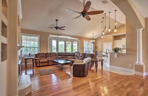 Palm Harbor House | Luxury Palm Coast Home with Dock and Game Room!