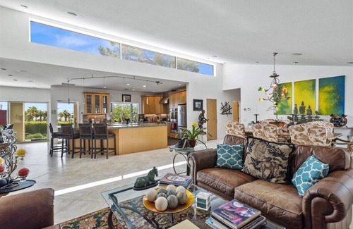 Little Tuscany House | Luxury Palm Estate – Desert Contemporary Gem with Saltwater Pool, Spa & Mountain Views
