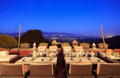 Rignano sull'Arno Villa | Luxury panoramic Villa with pool in the Florentine Hills