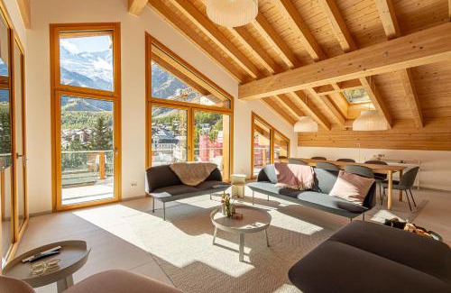 Saas-Fee Apartment | Luxury Penthouse Sonnenhof