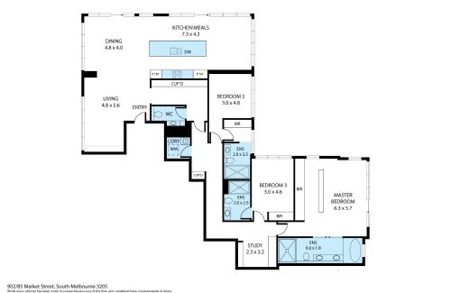 South Melbourne Apartment | Luxury Penthouse with Astonishing Bay and City Views