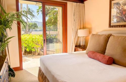 Ko Olina Apartment | Luxury Pool front Ko Olina Beach Rental Ground Floor B105 2BR free parking