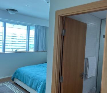 Al Raha Beach Apartment | Luxury private sea view room