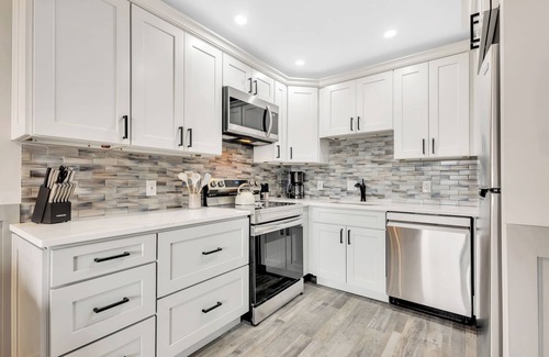 North Forest Beach Condo | LUXURY REMODELED OCEAN FRONT #238 private balcony & gourmet kitchen & King Bed