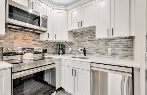 North Forest Beach Condo | LUXURY REMODELED OCEAN FRONT #238 private balcony & gourmet kitchen & King Bed