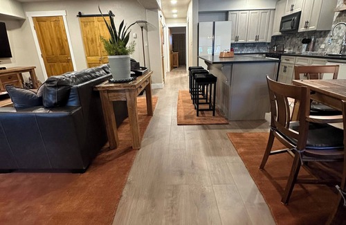 Downtown Steamboat Springs Condo | Luxury Remodel Downtown Condo Across from Yampa River