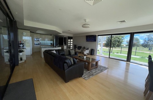 Yarrawonga House | Luxury resort style living on Lake Mulwala with breathtaking views & pool/sauna!