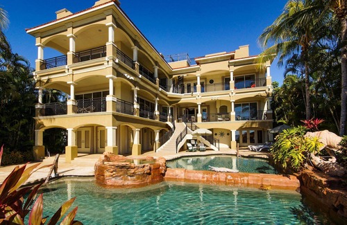Yacht Club House | Luxury riverfront 3-story home w/bar, gym, and heated pool - The Winslet Estate