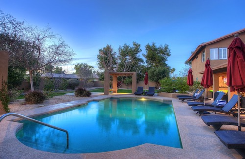 Sunburst Farms East House | Luxury Scottsdale Vacation Home with Golf Simulator
