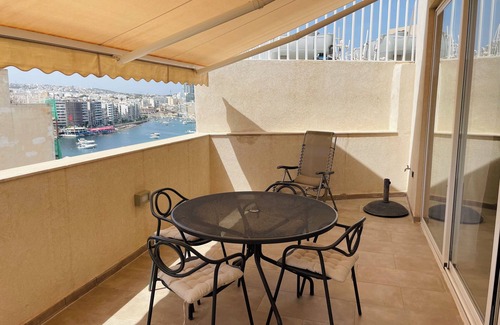 Sliema Condo | Luxury Seaside Duplex Penthouse in Sliema