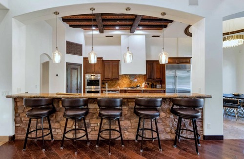 Central Scottsdale House | Luxury Single Story Home w/Pool House, Heated Pool/Spa, Outdoor Living, Fire Pit, Garage Parking!