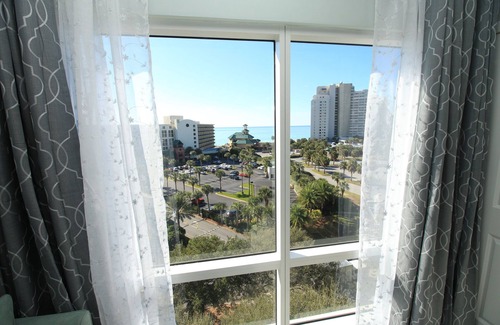 Sandestin Condo | Luxury south facing Studio with 5th Floor Gulf Views and Tram at Luau in Sandestin