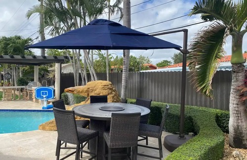 Hialeah Apartment | Luxury suite with private heated pool
