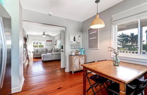 Folly Beach House | Luxury Swim Spa! Pet friendly, Private Dock, Marsh & River Views