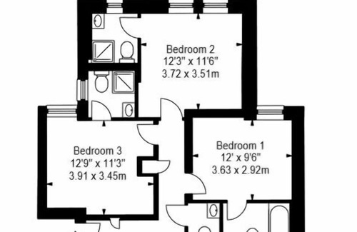 Ravenscourt Park Apartment | Luxury Three Bedroom - Flat 121 (Lower Ground Floor)