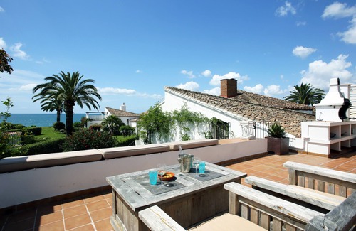 New Golden Mile House | Luxury Townhouse, Beachfront, Stunning Sea View, Large Pool. 3 Bedrms, Sleeps 7