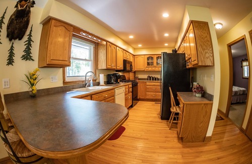 Peebles House | Luxury & Tranquility on 8 Acres Bordering Brush Creek! Secluded 3-level home.