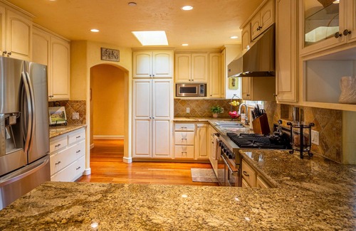 Del Monte Forest House | Luxury Tuscan Style Oasis Inside Pebble Beach Gate, 1 block from 17 Mile Drive.