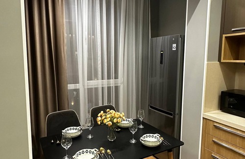 Almaty Apartment | Luxury two-room apartment with breathtaking mountain and Mega Mall views