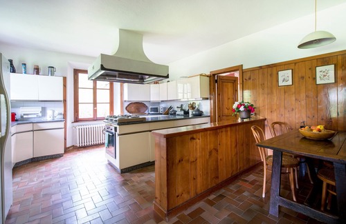 Oltrona di San Mamette Villa | Luxury Villa With large Eco-Pool And Magnificent Views of the Alps