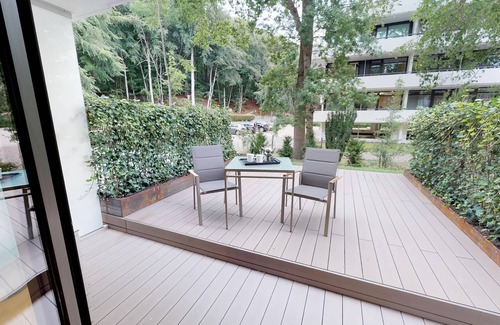 Timmendorfer Strand Apartment | Luxury vacation apartment 0.10 with terrace near the beach in Timmendorfer Strand