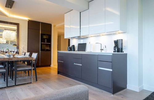 Timmendorfer Strand Apartment | Luxury vacation apartment 2.01 with balcony & sauna in Timmendorfer Strand - close to the beach