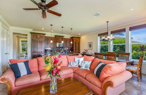 Poipu Villa | LUXURY VILLA - 3BR/3BA with Pool & A/C - Short Walk to Beaches