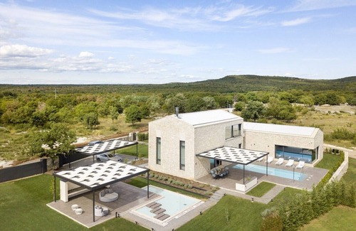 Bale Villa | Luxury Villa Art Zen Istria with outdoor pool, heated indoor pool and sauna